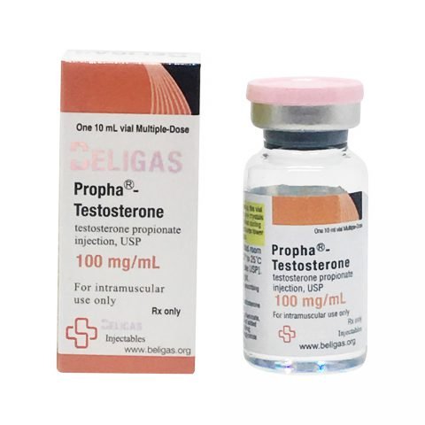 Propha Testostérone 100mg 10ml Beligas Pharmaceuticals