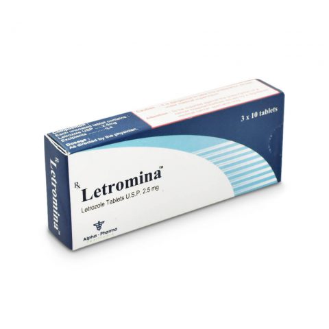 Original Anti Estrogen Letrozole fabricado pela Alpha Pharma.