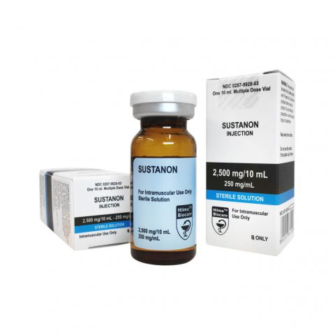 Testostérones injectables originales de Sustanon fabriquées par Hilma.