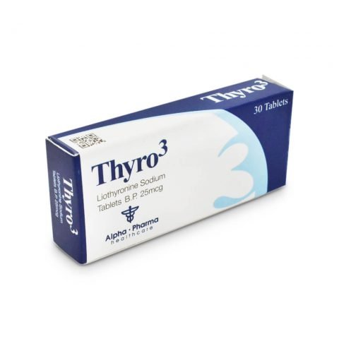 Original Oral T3 Cytomel fabriqué par Alpha Pharma.
