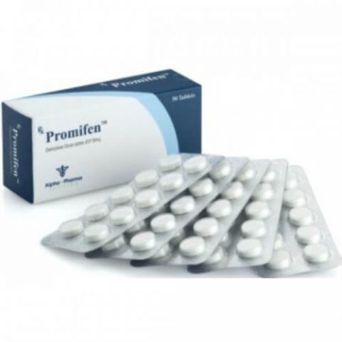 Original Anti Estrogen Clomid fabricado pela Alpha Pharma.