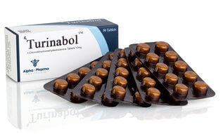 Original Oral Turinabol fabricado pela Alpha Pharma.