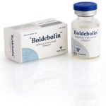 Boldenona inyectable original fabricada por Alpha Pharma.