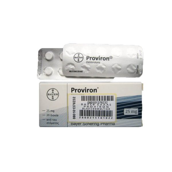 Bayer Proviron 25 mg Tabletten, 20 Tabletten