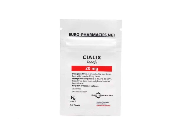 Sachet Europharmacies Cialix (Tadafil)