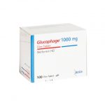 Glucophage 1000 mg – 100 comprimés – Merck