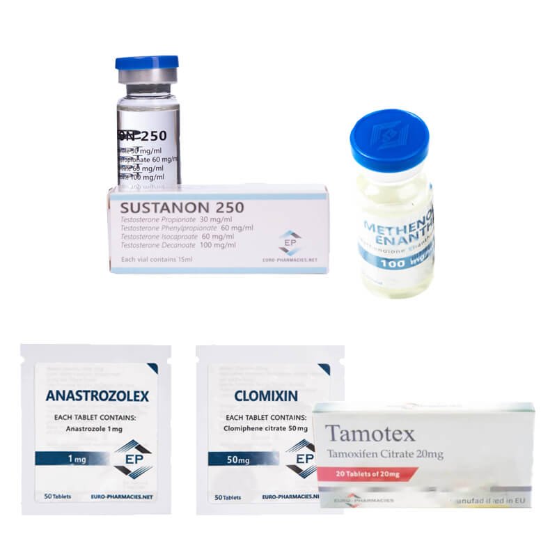PACK MUSCLE SEC (INJECT) – SUSTANON + PRIMOBOLAN + PCT (8 semaines) Euro Pharmacies
