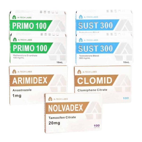 PACK MUSCLE SEC LEVEL II (INJEKT) A TECH LABS SUSTANON + PRIMOBOLAN + PCT (8 WOCHEN)