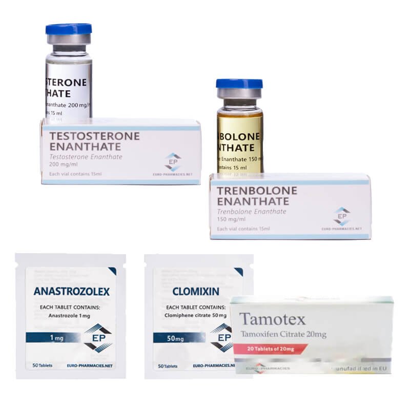 PACK PRIX DE MASSE SÈCHE – Testostérone Enanthate + Trenbolone Enanthate (10 semaines) Euro Pharmacies