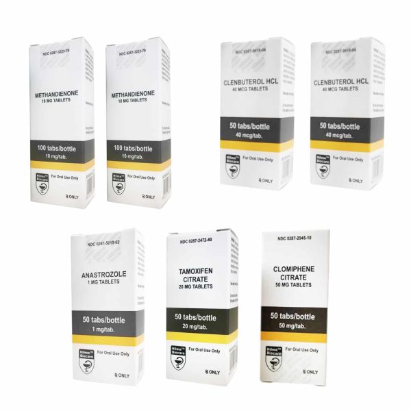 PACK MUSCLE SEC (ORAL) DIANABOL + CLENBUTEROL + PCT (8 WOCHEN) Hilma
