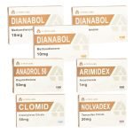 Pack Prize De Masse Ultimate – Dianabol + Anadrol- Stéroides Oraux (8 Semaines) A-Tech