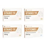 Pack Sèche – Estanozolol + T3 Cytomel – Stéroides Oraux (8 Semaines) A-Tech Labs