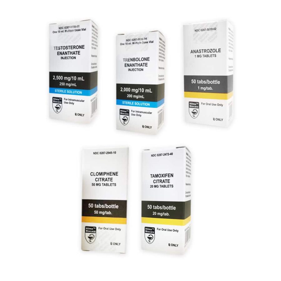 PACK PRISE DE MASSE SÈCHE Testostérone Enanthate Trenbolone Enanthate 10 Semaines Hilma