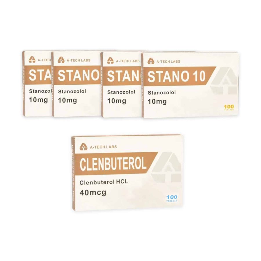 Pack Sèche A Tech Labs Winstrol+ クレンブテロール ステロイド オロー (10 セマイン)