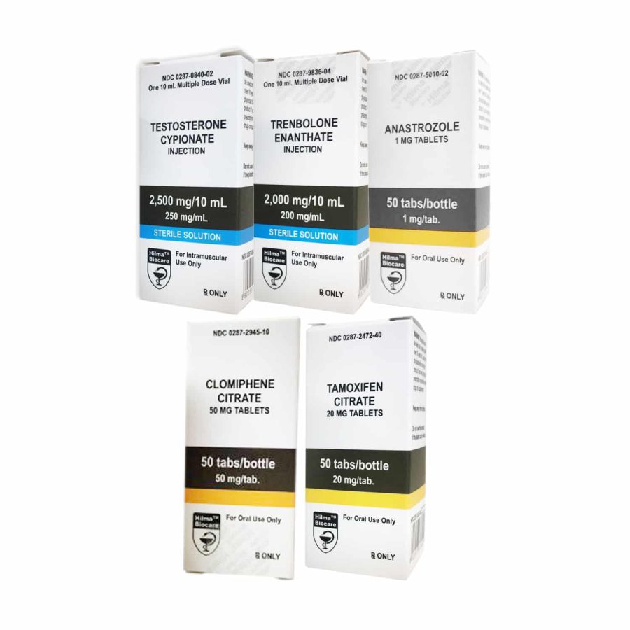 PACK PRIZE DE MASSE SÈCHE Testosterone Cypionate Trenbolone Enanthate 10 Semaines Hilma