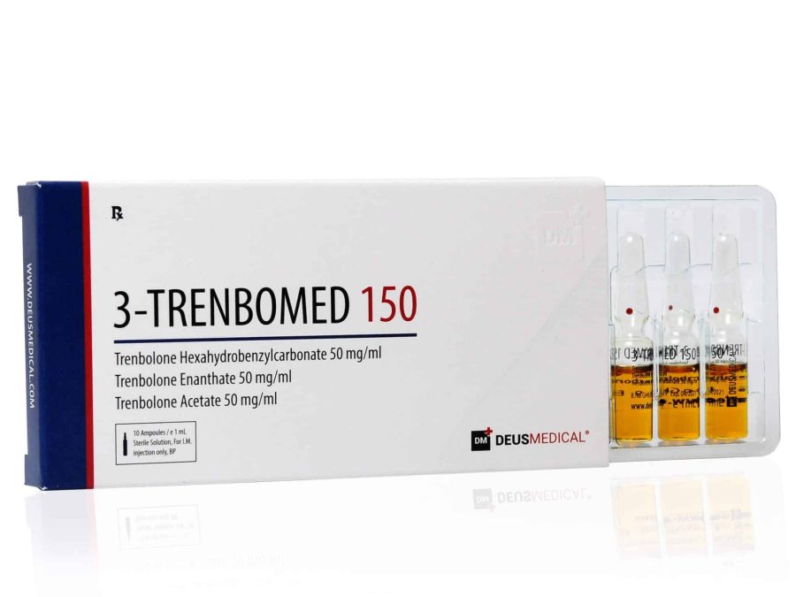 DEUSMEDICAL 3 TRENBOMED 150 FRONT+3AMP