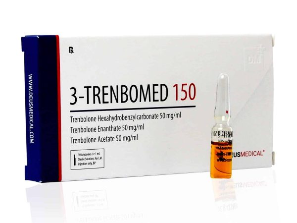 DEUSMEDICAL 3 TRENBOMED 150 FRONT+AMP FRONT