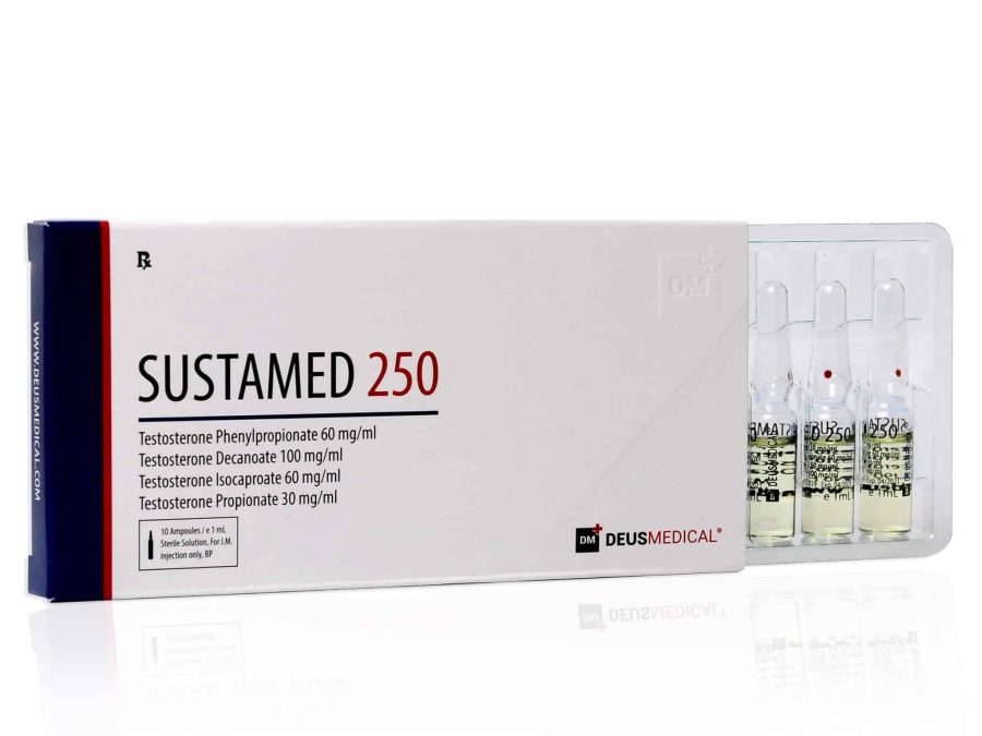 DEUSMEDICAL SUSTAMED 250 FRONT+3AMP