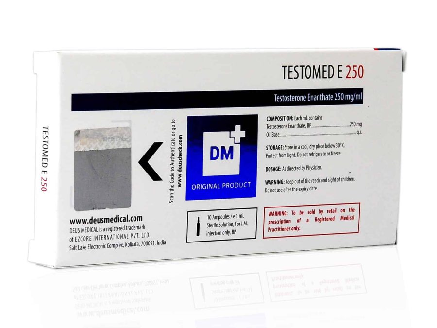 DEUSMEDICAL TESTOMED E 250 BACK