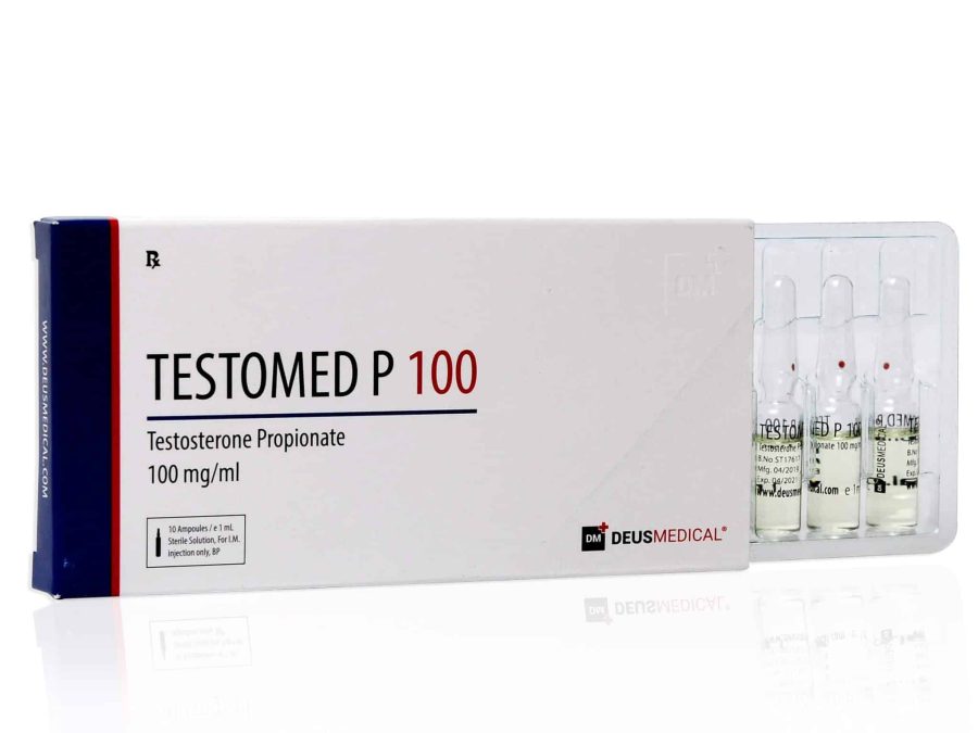 DEUSMEDICAL TESTOMED P 100 FRONTALE+3AMP