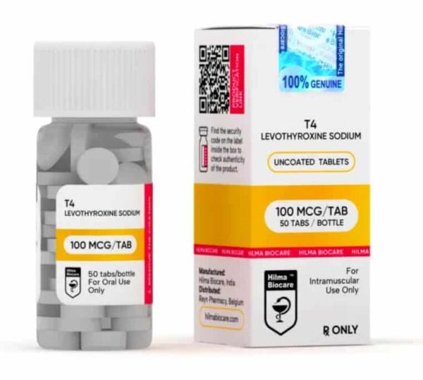 t4 100mcg 50tabs hilma