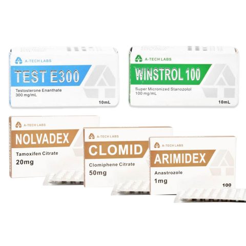 Dry Mass Take Pack Test E Winstrol Injection 8 weeks A Tech labs