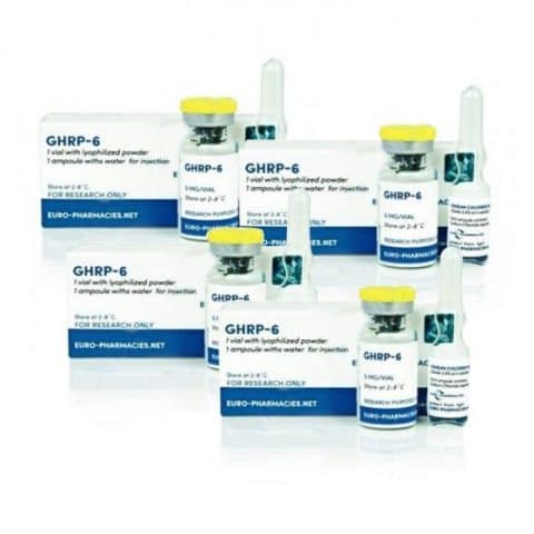 GHRP 6.5mg 1バイアル ユーロファーマシー × 4 560×560