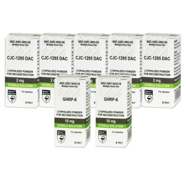 Intermediate Mass Catch Peptides Pack GHRP 6 CJC 1295 DAC Hilma Biocare (12 weeks)
