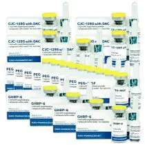 Pack Peptides Bulking Advanced - Euro pharmacies - GHRP-6 / Mod GRF 1-29 / PEG-MGF (12 weeks ) - 画像 (1)