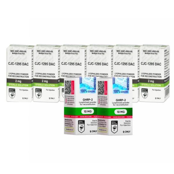 Pack Peptides Bulking Intermediate - Hilma biocare - GHRP-2 / CJC 1295 DAC (12 semanas)
