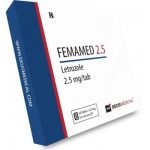 FEMAMED 2.5（レトロゾール）– 2.5mgの50タブ–DEUS-MEDICAL