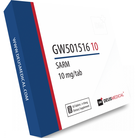 GW501516 10 SARM 50 comprimidos de 10 mg DEUS MEDICAL