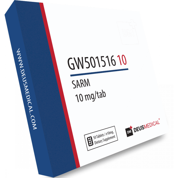 GW501516 10 SARMs 50tabs of 10mg DEUS MEDICAL