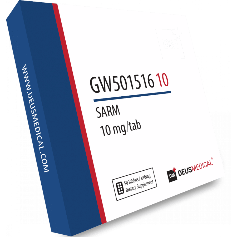 GW501516 10 SARM 50 comprimidos de 10 mg DEUS MEDICAL