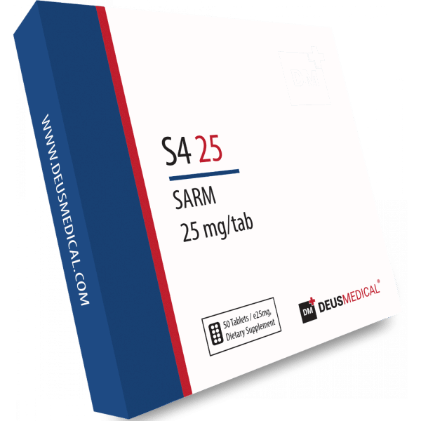 S4 25 SARMs 50tabs of 25mg DEUS MEDICAL