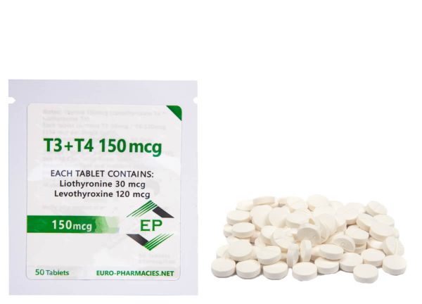 T3T4 WHITE 150mcg