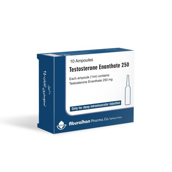 Testesterone Enanthate Aburaihan 1×1 250 mg – IranOrmone