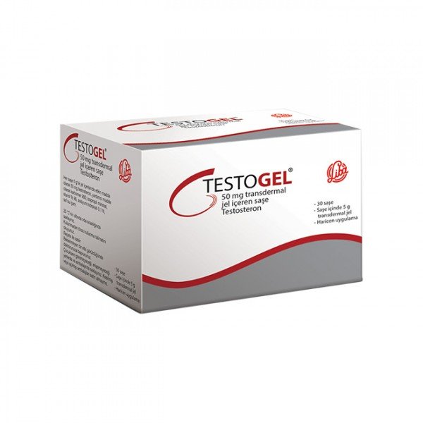 テストステロン – Testogel 50 Mg 5 G 30 ジェル（袋入り） – Liba