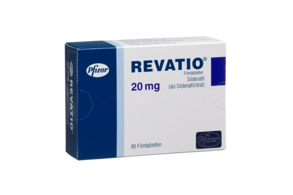 REVATIO (Sildenafil) – 20 MG – 90 FILM KAPLI TABLET – Pfizer