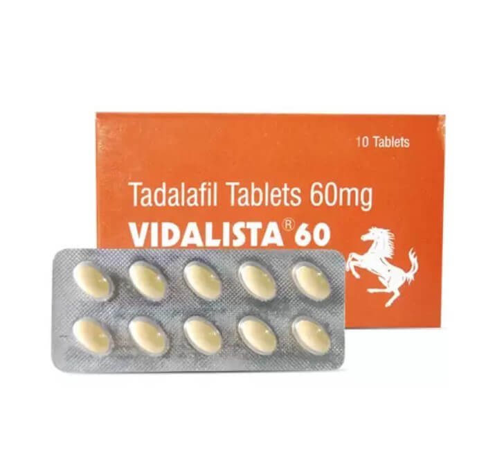 Cialis – 10 pastillas 60mg – Vidalista