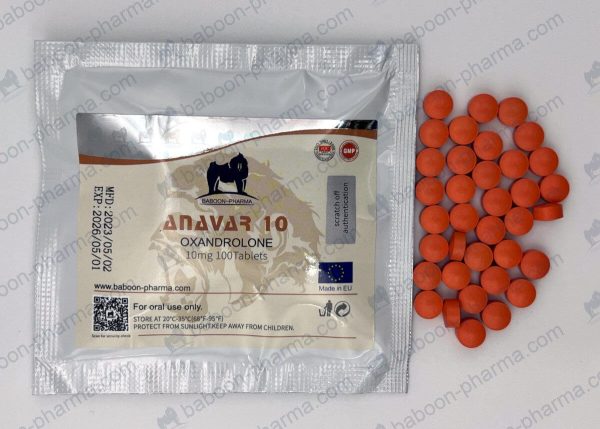 Baboon Pharma Comprimidos orais Anavar 10 1