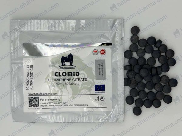 Baboon Pharma Comprimés oraux Clomid 50 1