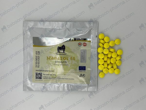 Comprimidos orais Baboon Pharma Stanazol 50 1
