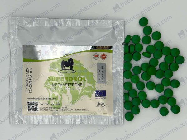 Baboon Pharma Comprimés oraux Superdrol 10 1