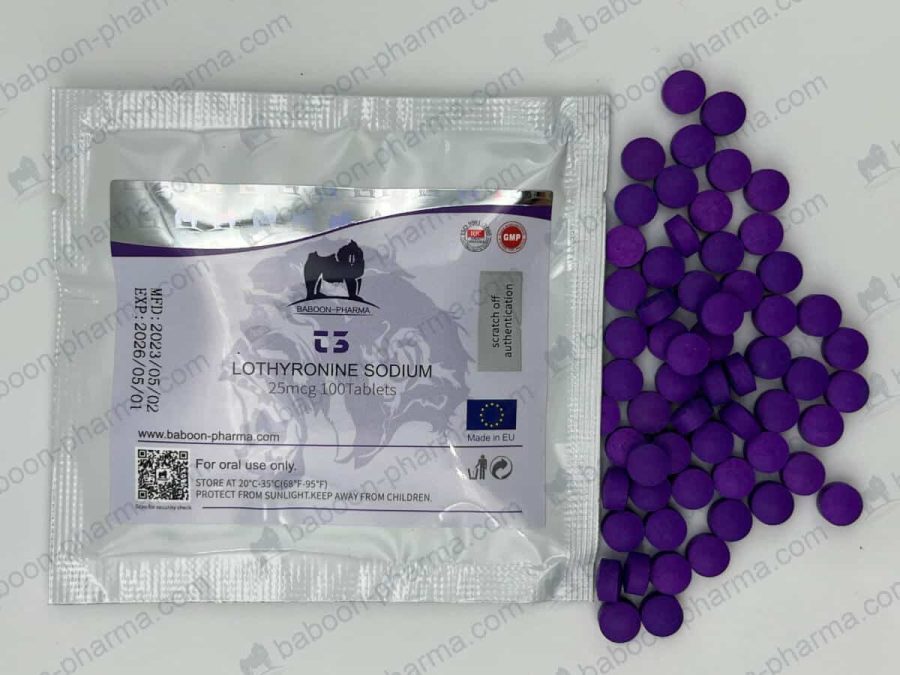 Comprimidos orales Baboon Pharma T3 25 1