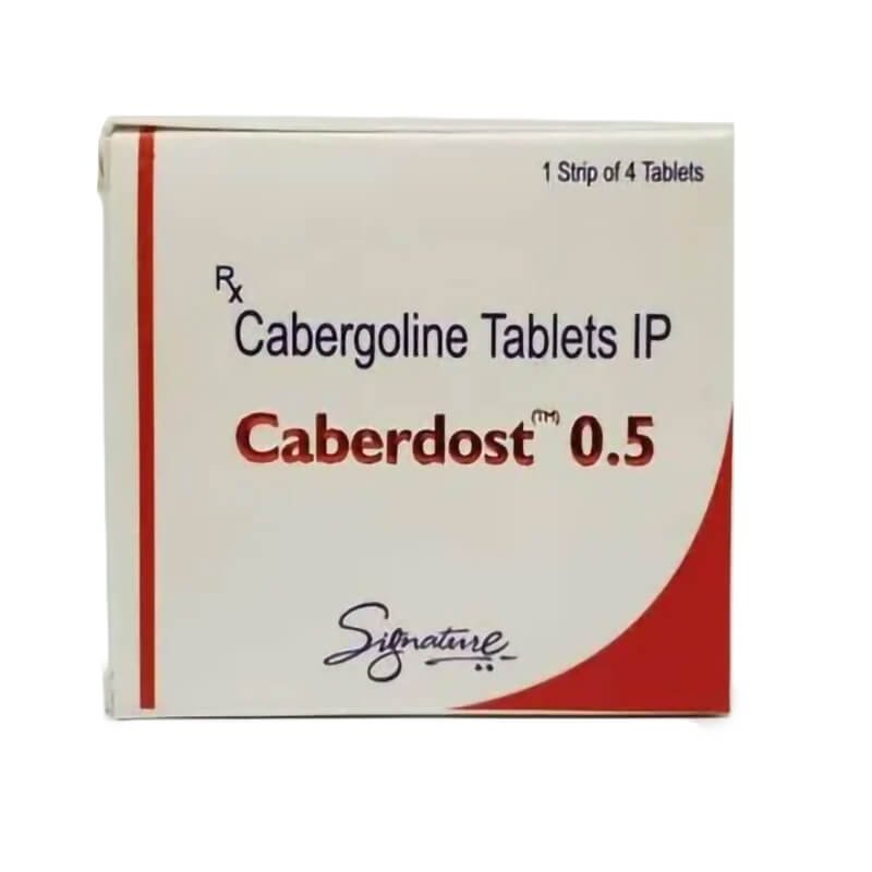 Cabergolina (Dostinex) 0,5 mg (4 pastillas) – Firma
