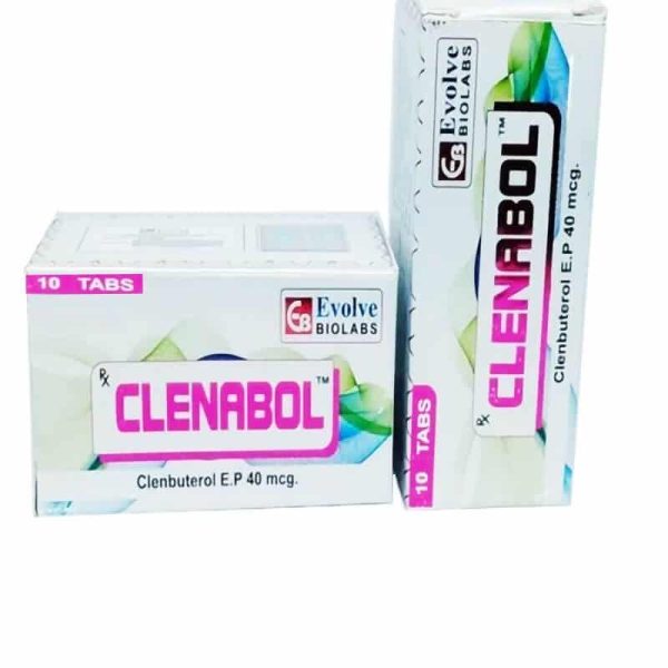 Clenbuterol 40mcg (10 pills) Evolve Biolabs