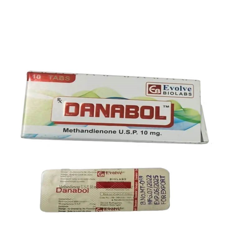 Comprimés Danabol (10 comprimés) – Evolve Biolabs