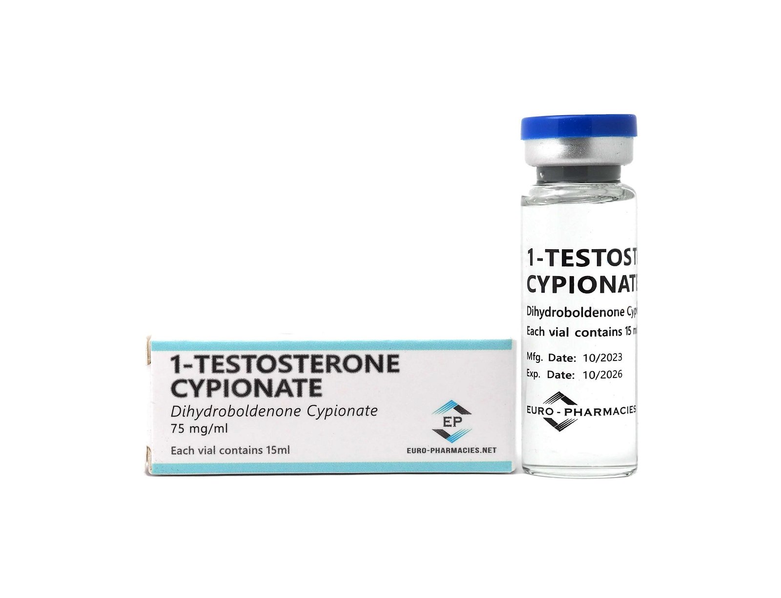 Europharmacies 1-Testostérone Cypionate DHB 75mg-ml