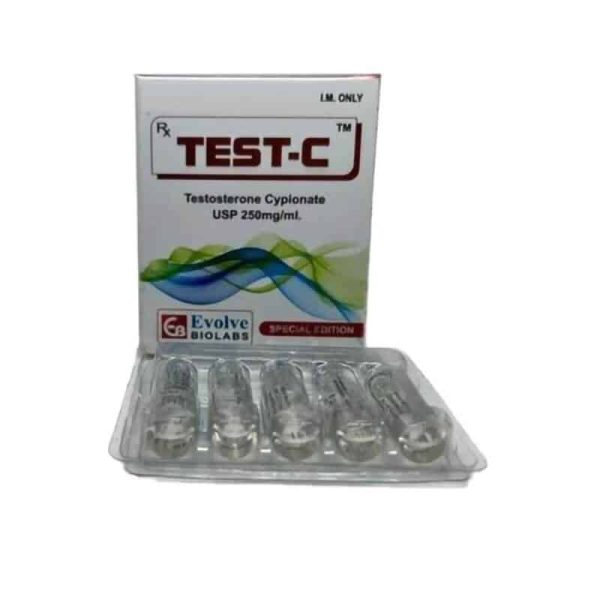Cipionato de testosterona 250 mg ml (1 ml) Evolve Biolabs